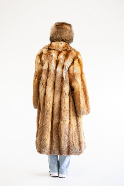 Full Lengh Fox Fur Coat
