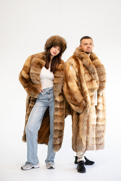 Full Lengh Fox Fur Coat