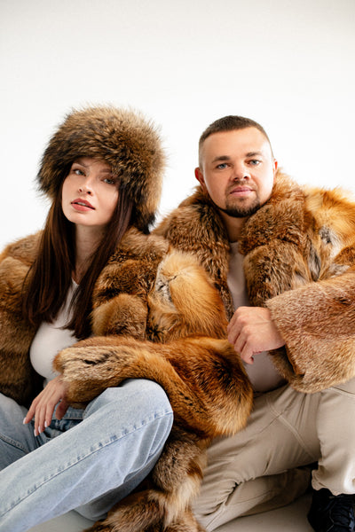 Full Lengh Fox Fur Coat