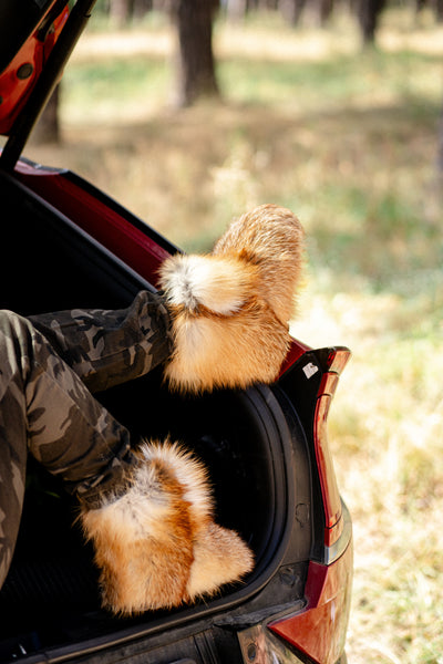 Fox Fur Boots - Outdoor