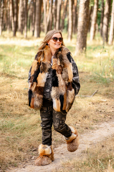 Fox Fur Boots - Outdoor