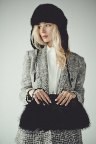 Beaver Fur Clutch