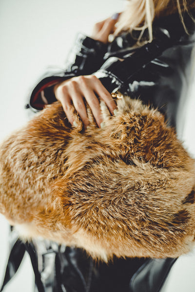 Beaver Fur Clutch