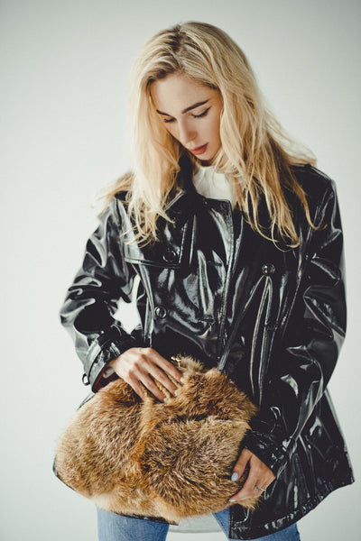 Beaver Fur Clutch