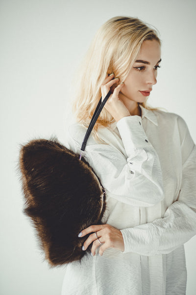 Beaver Fur Clutch