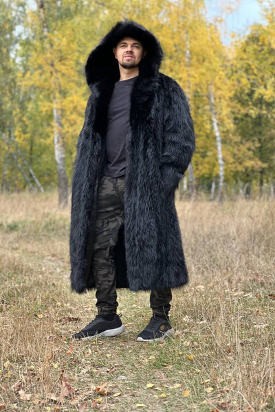 Full Length Beaver Fur Coat