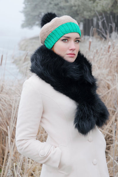 Red Fox Fur Collar