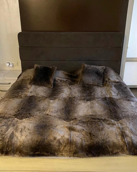 Beaver Fur Blanket