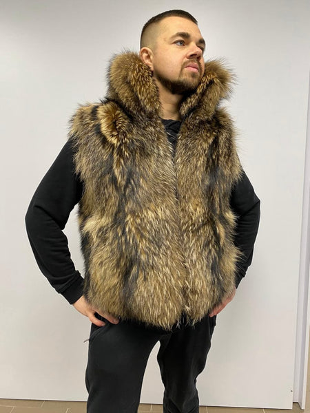 Raccoon Fur Vest