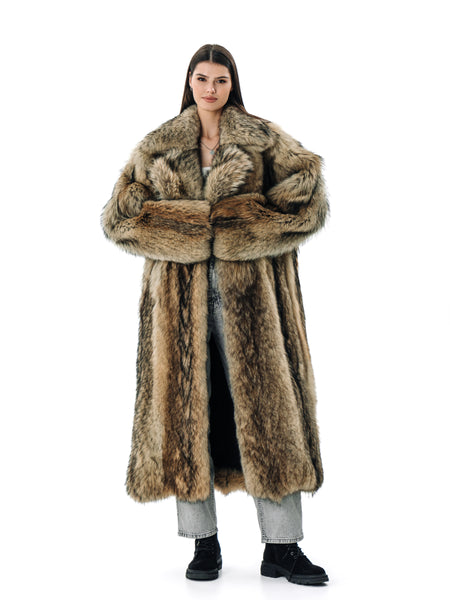 Coyote Full-Lengh Coat