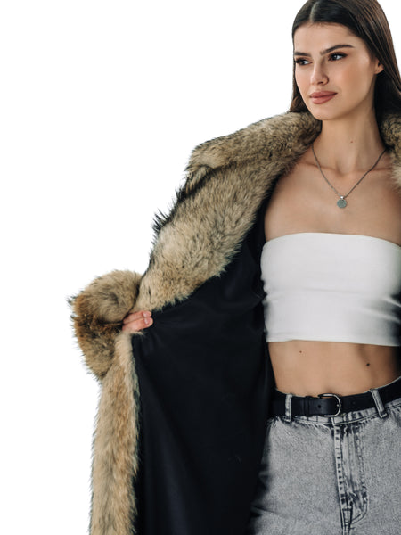 Coyote Full-Lengh Coat