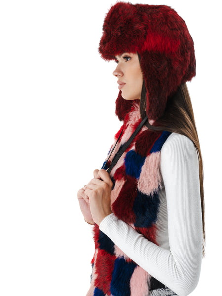 Rabbit Fur Scarf