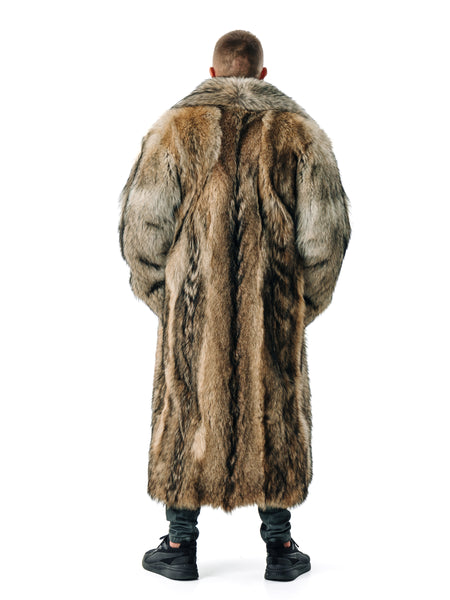 Full Lengh Coyote Fur Coat