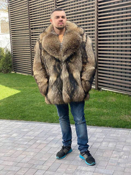 Raccoon Fur Jacket