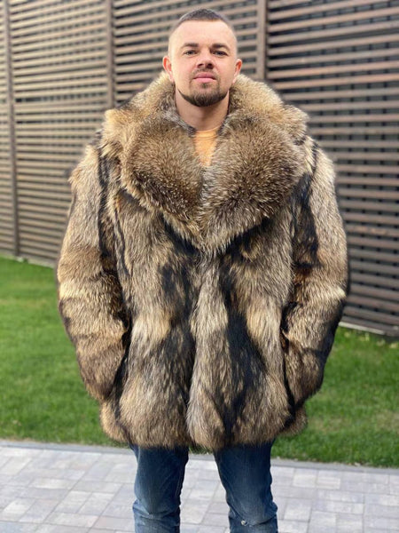 Raccoon Fur Jacket