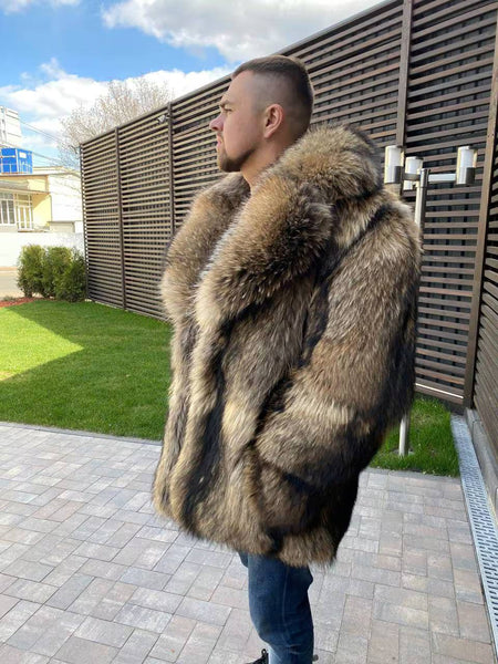 Raccoon Fur Jacket