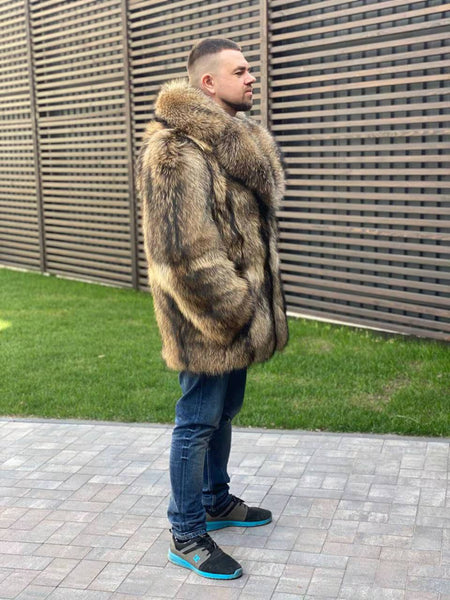 Raccoon Fur Jacket
