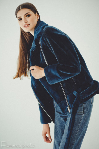 real beaver fur coat