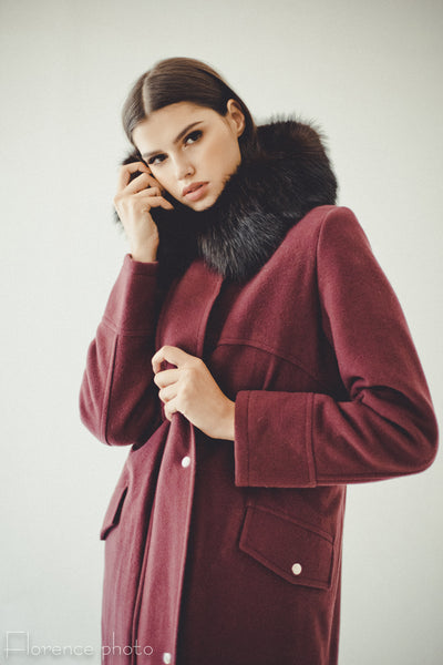 Real Fur Parka Coat