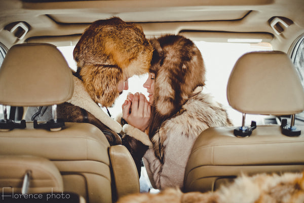 Fox Fur Hat for Men