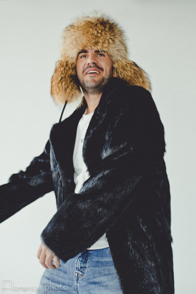 Raccoon Fur Hat