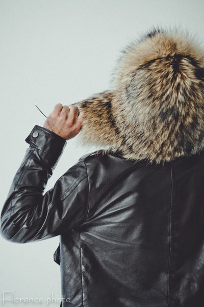 Raccoon Fur Hat