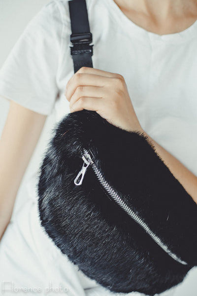 Fur Crossbody Bag
