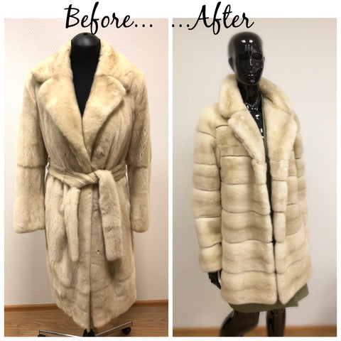 repurpose fur coat