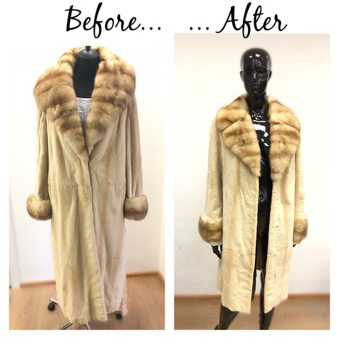 how to repurpose fur coat