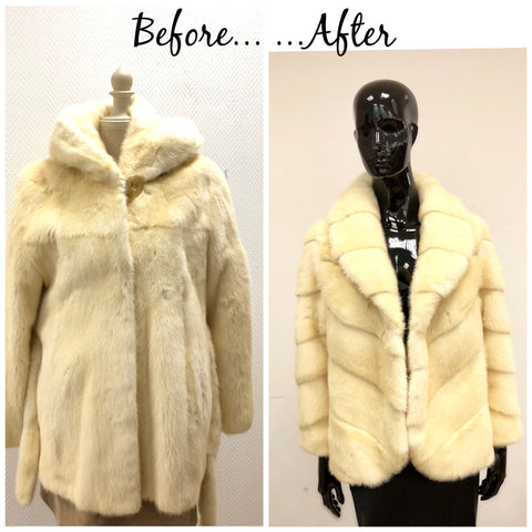 restyle old fur coat