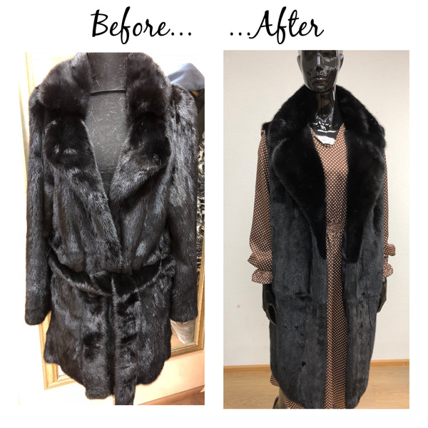 Fur Coat to Vest Restyling