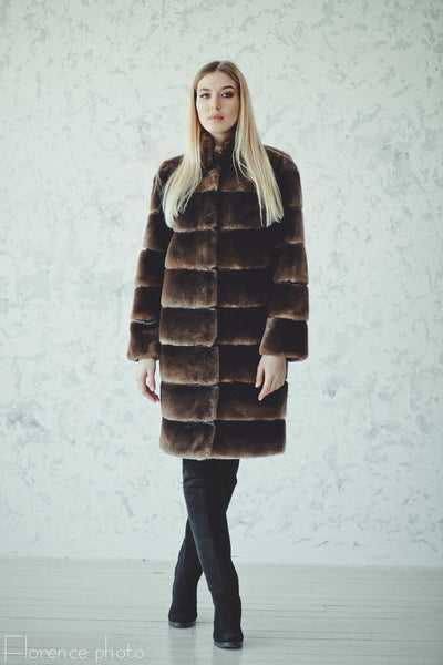 Otter Fur Coat 2-in-1