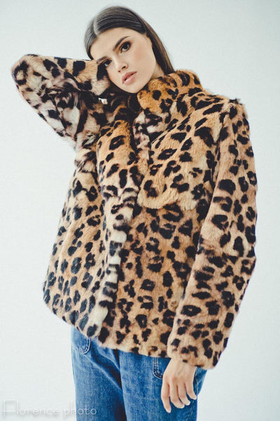 rabbit fur jacket sales