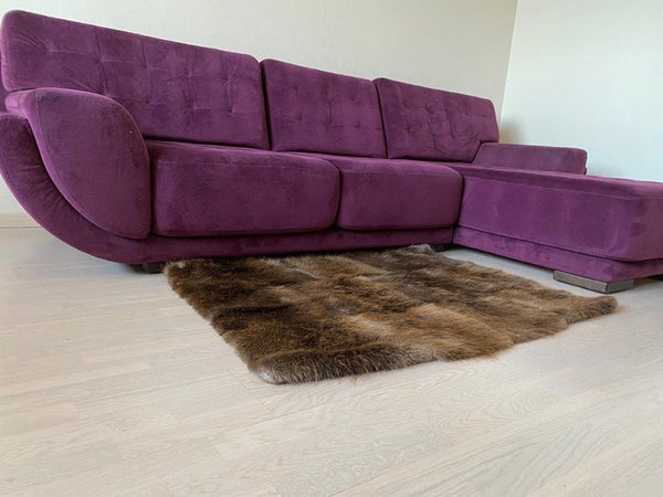 Beaver Fur Throw