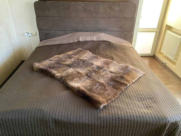 Beaver Fur Throw