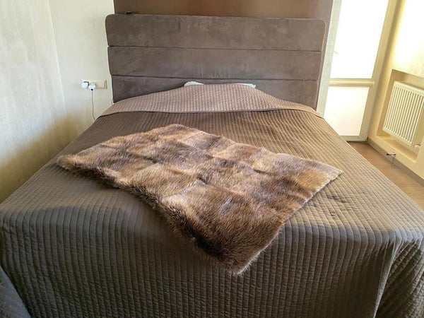 Beaver Fur Throw