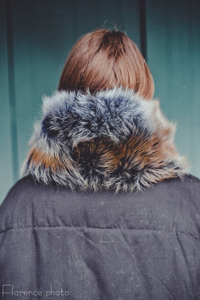 Red Fox Fur Scarf