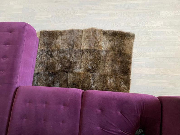Beaver Fur Throw