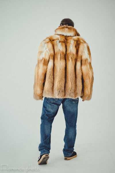 fur coat mens