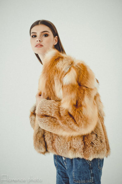 fox fur coat cheap