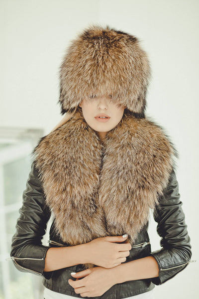 genuine fur collar