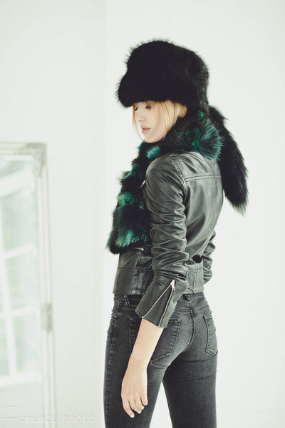 fox fur hat russian