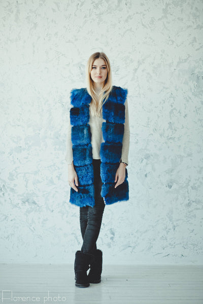 rabbit fur jacket for sale