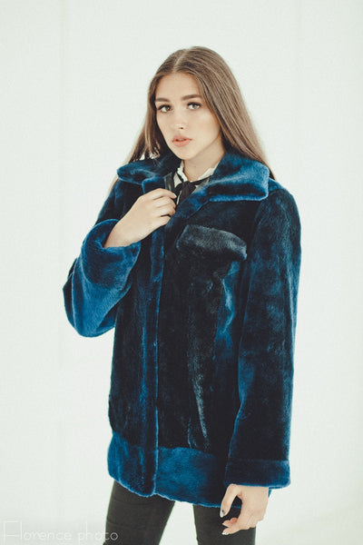 fur beaver jacket