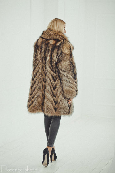 raccoon fur coat cost
