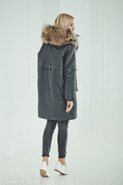 fur lined parka jacket for women