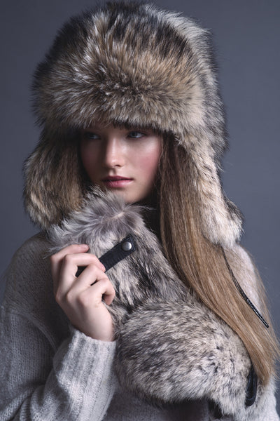 fur gloves