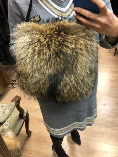 hand warmers in fur cheap