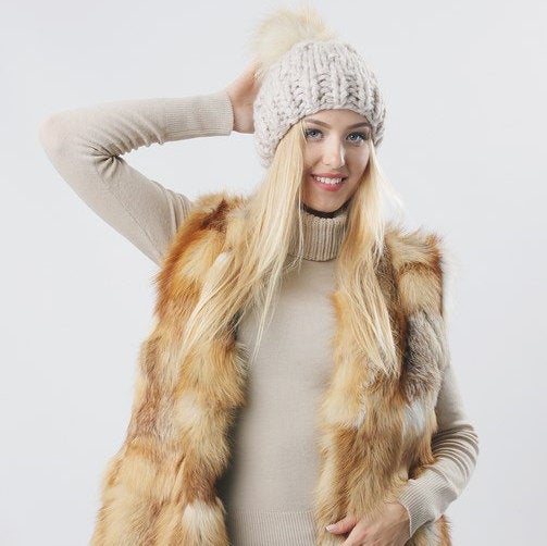fox fur vest sydney
