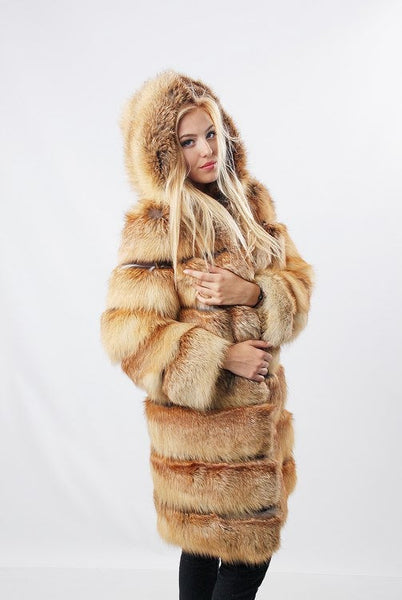 female fur jacket